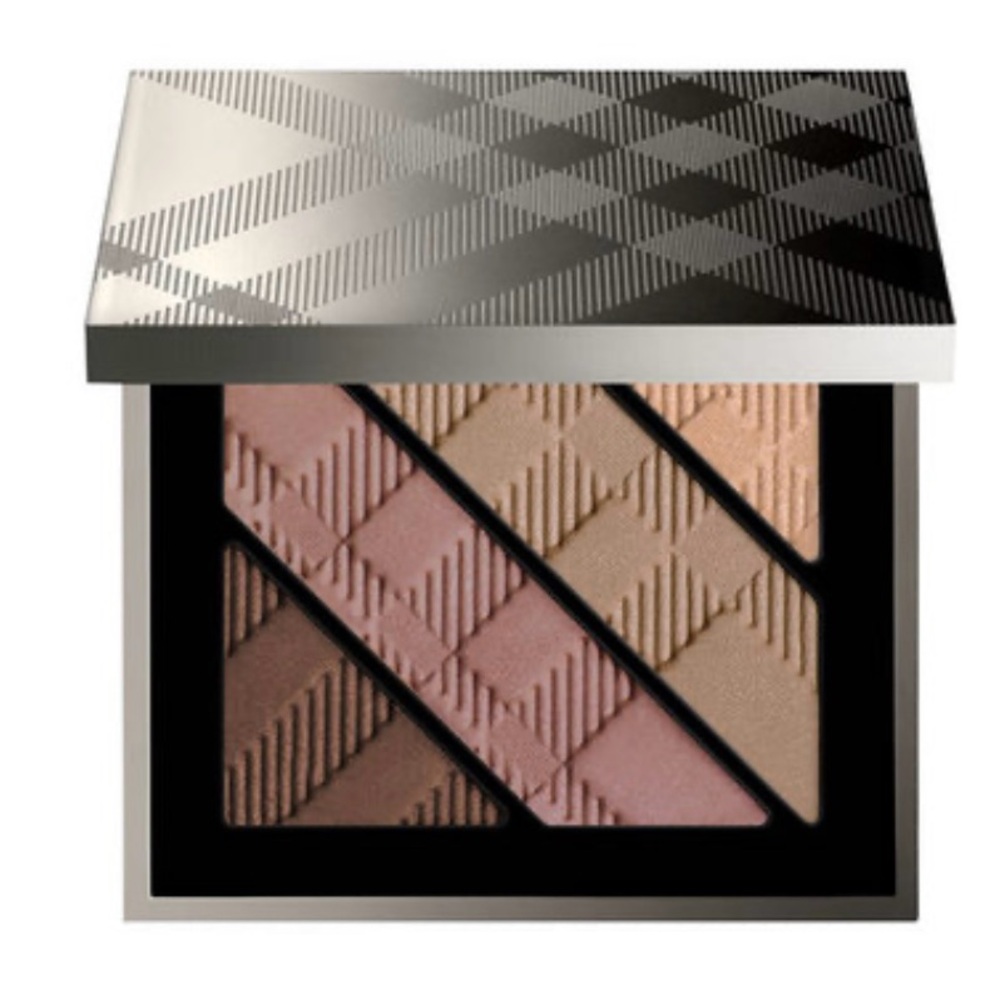 Burberry Eye Palette  #7 PINKTAUPE NEW W/out box has velvet pouch 3 mini brushes
